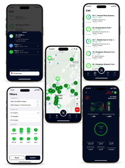 Էլեկտրական մեքենաների լիցքավորման լուծումների մշակում և ներդրում։